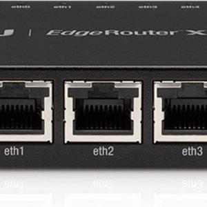 Ubiquiti EdgeRouter ER-X 5 Gigabit RJ45 ports, 1x24V Passive PoE Passthrough
